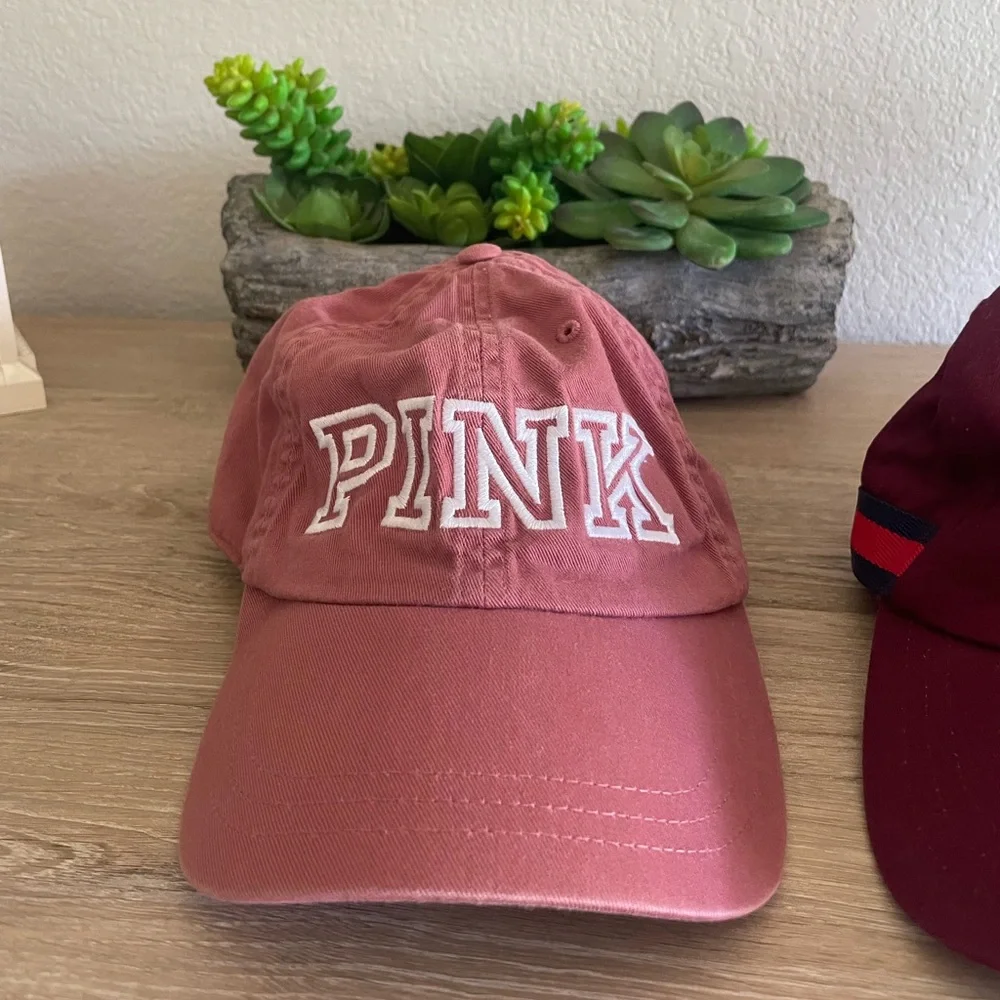 Set of 2 VS PINK NWT baseball hats hat - Picture 6 of 8